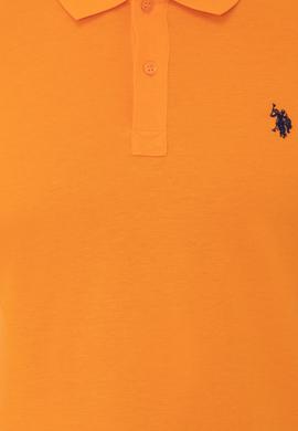 Erkek Turuncu Basic Tişört - 50217612234