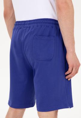 Erkek Mavi Örme Şort - 50246596053