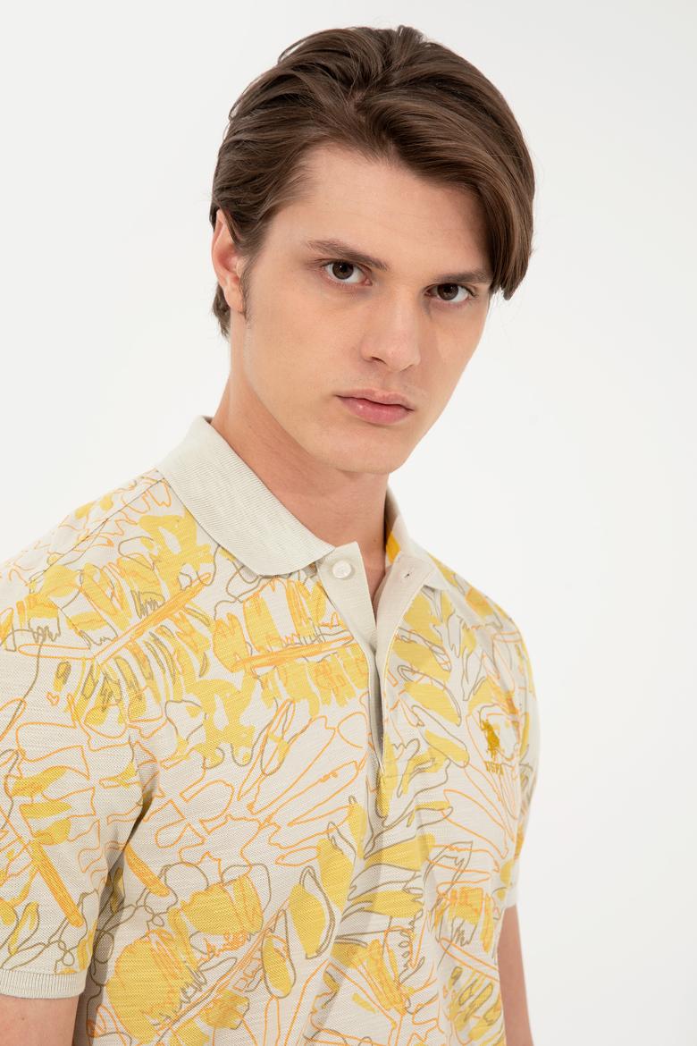 Erkek Taş Polo Yaka Tişört - 50248520010