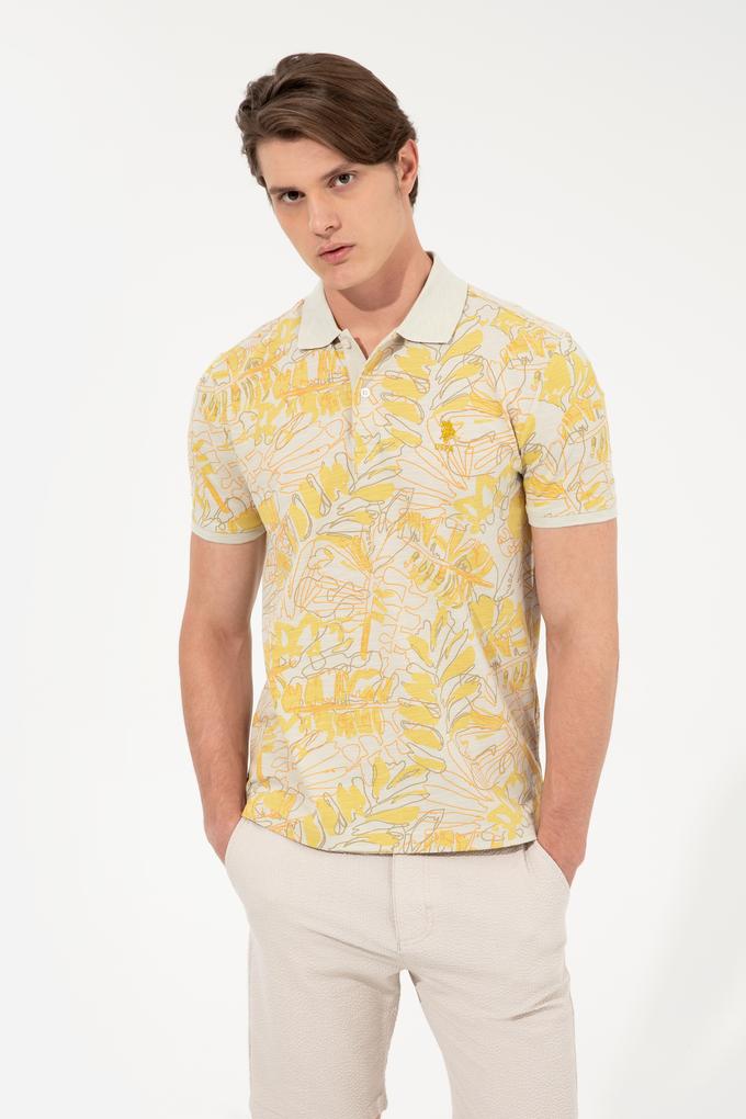 Erkek Taş Polo Yaka Tişört