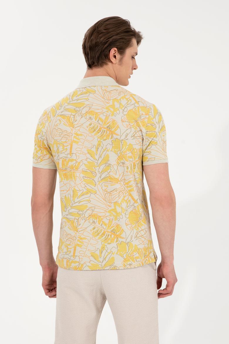 Erkek Taş Polo Yaka Tişört - 50248520010