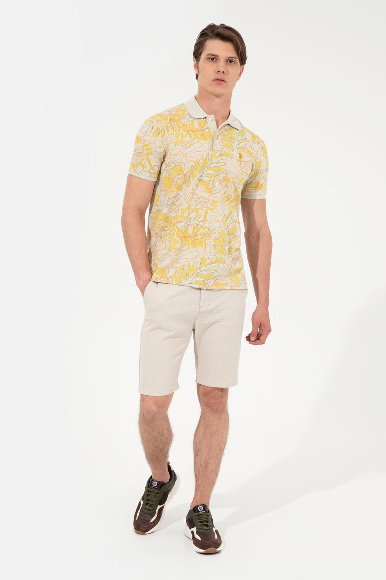 Erkek Taş Polo Yaka Tişört - 50248520010