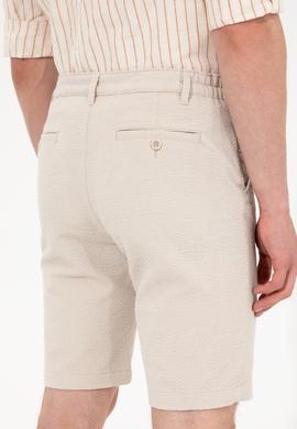 Erkek Haki Dokuma Şort - 50246112013