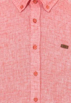 Erkek Kırmızı Uzun Kollu Gömlek - 50246314025