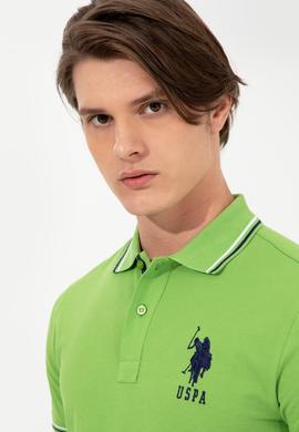 Erkek Elma Yeşili Polo Yaka T-Shirt - 50247368036