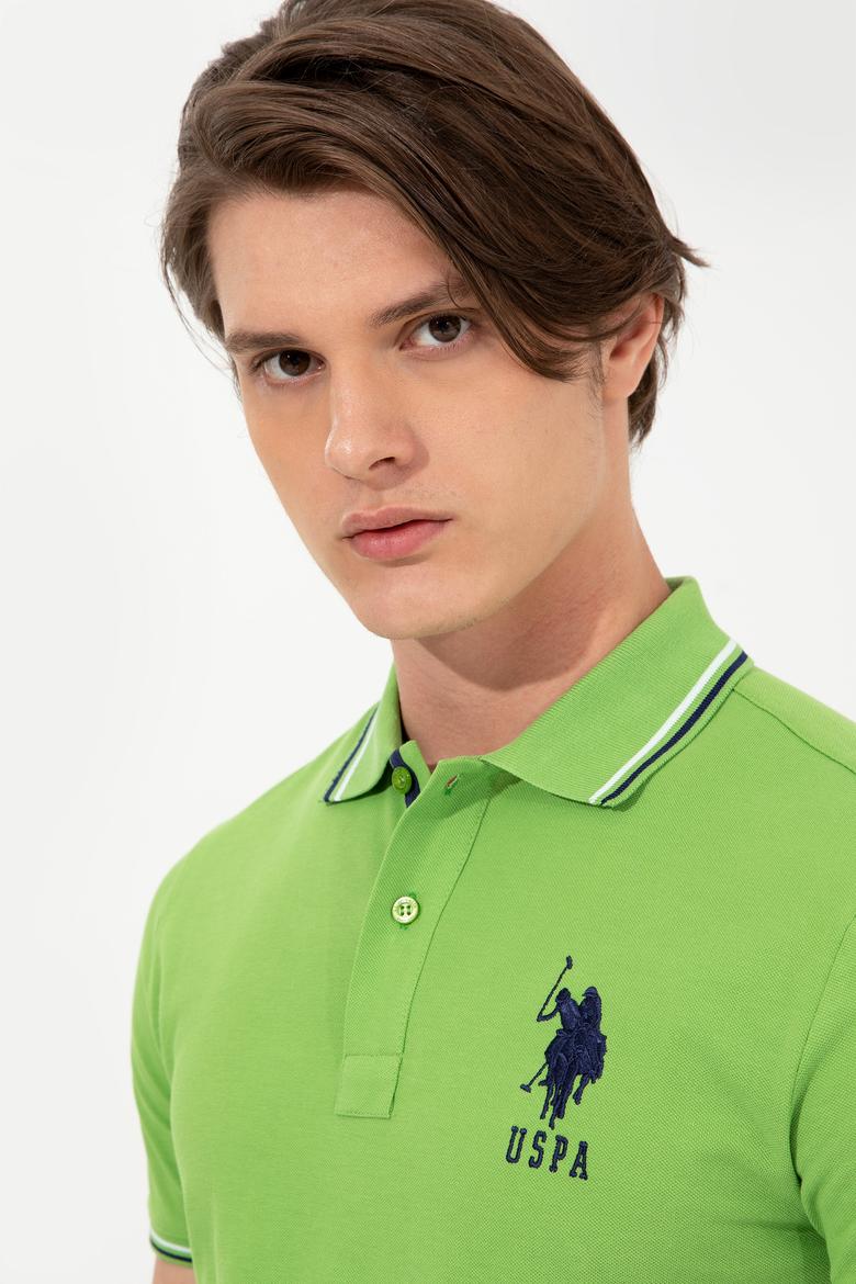 Erkek Elma Yeşili Polo Yaka T-Shirt - 50247368036