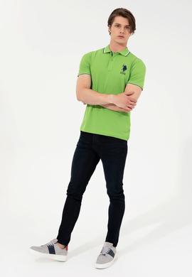 Erkek Elma Yeşili Polo Yaka T-Shirt - 50247368036