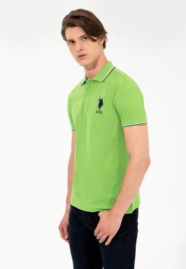 Erkek Elma Yeşili Polo Yaka T-Shirt - 50247368036