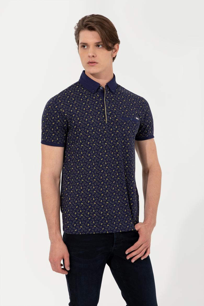 Erkek Lacivert Tişört