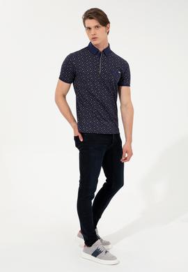 Erkek Lacivert Tişört - 50248573017