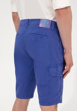 Erkek Mavi Dokuma Şort - 50246075039