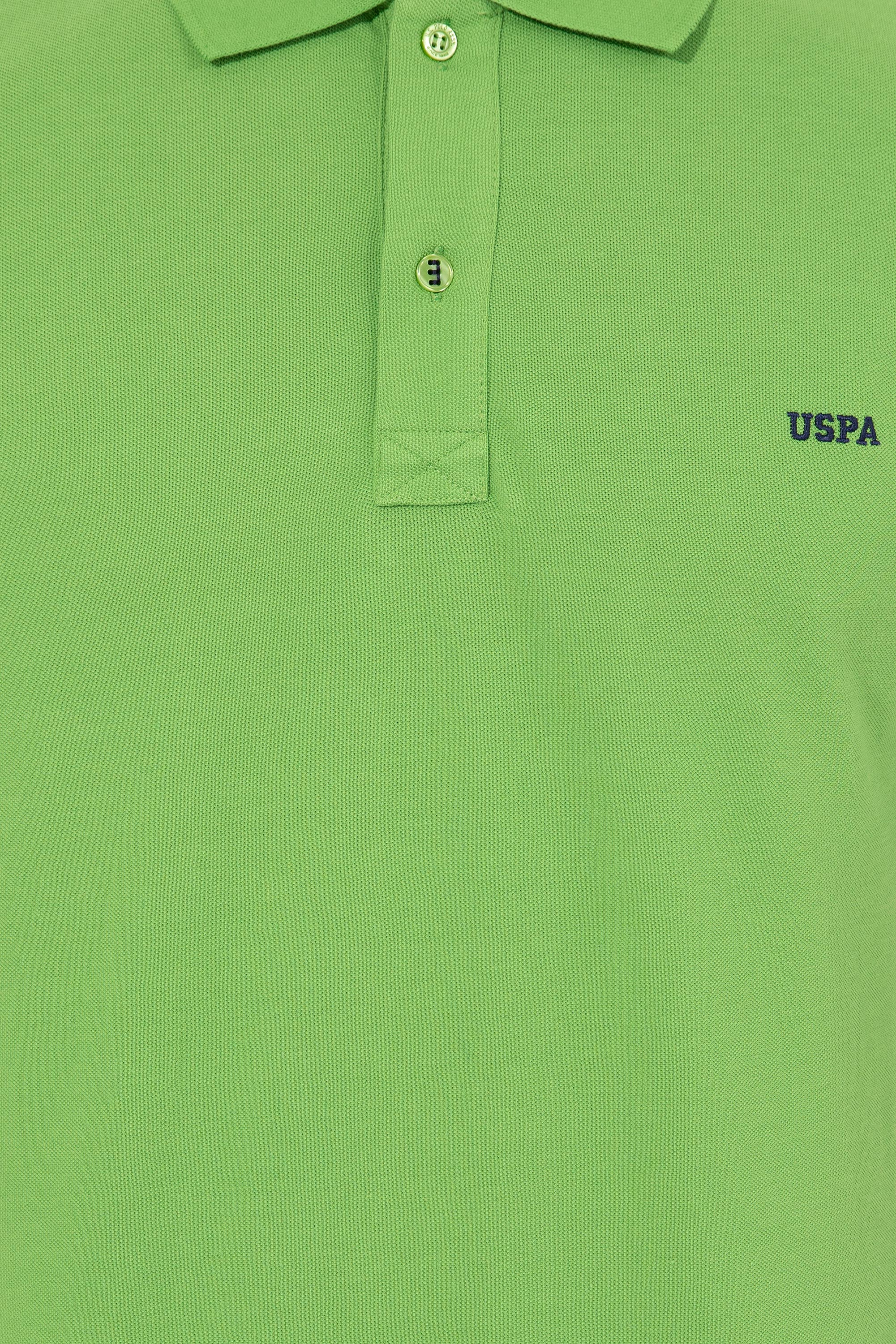 Erkek Elma Yeşili Basic Polo Yaka Tişört - Image 6