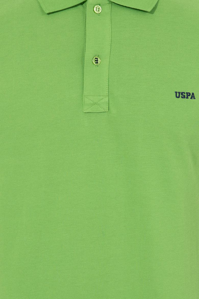 Erkek Elma Yeşili Basic Polo Yaka Tişört - 50251701186