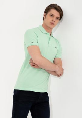 Erkek Mint Yeşili T-Shirt Basic - 50251701233
