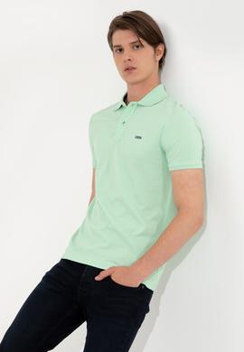 Erkek Mint Yeşili T-Shirt Basic - 50251701233