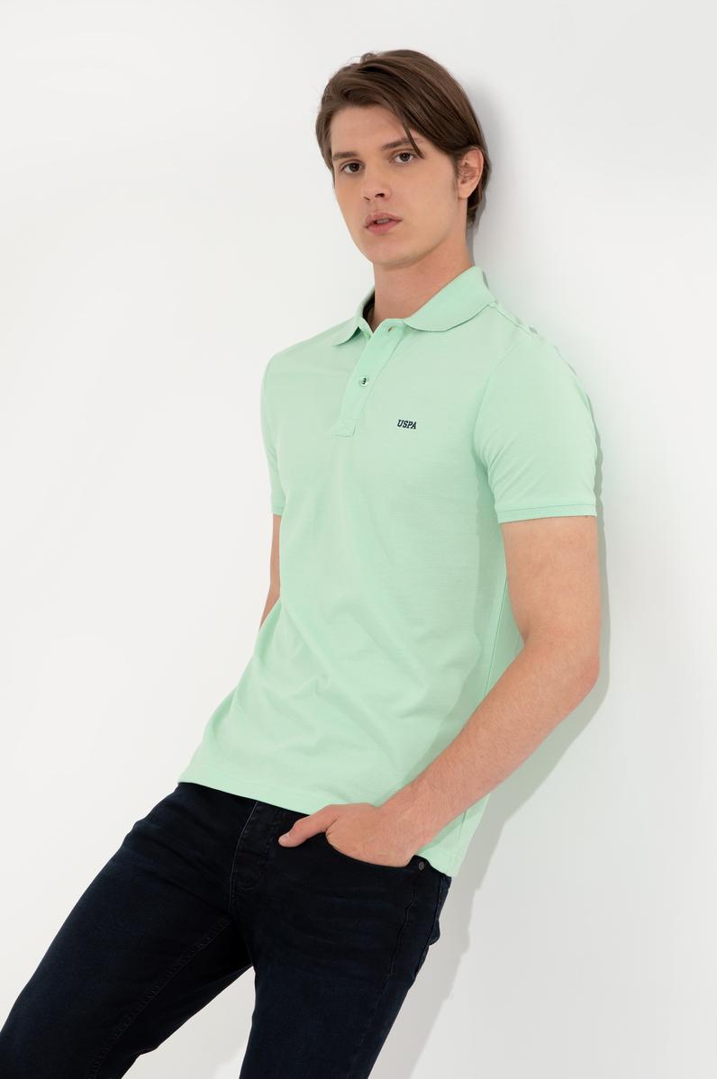 Erkek Mint Yeşili T-Shirt Basic