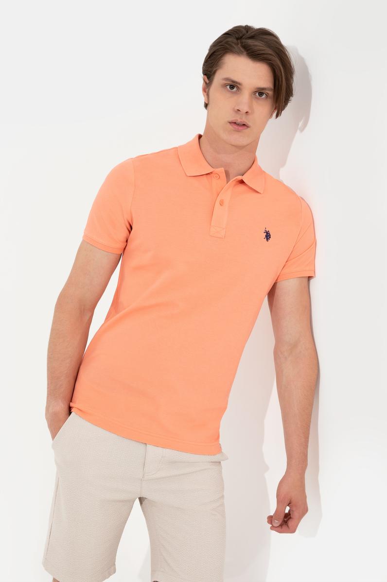 Erkek Somon Basic Polo Yaka Tişört