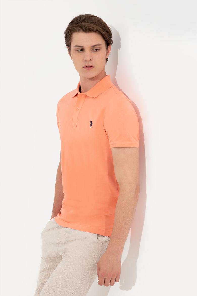 Erkek Somon Basic Polo Yaka Tişört - 50249149172