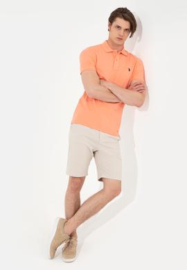 Erkek Somon Basic Polo Yaka Tişört - 50249149172