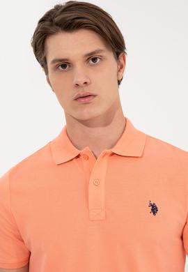 Erkek Somon Basic Polo Yaka Tişört - 50249149172