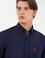 Erkek Lacivert Gömlek Kısakol