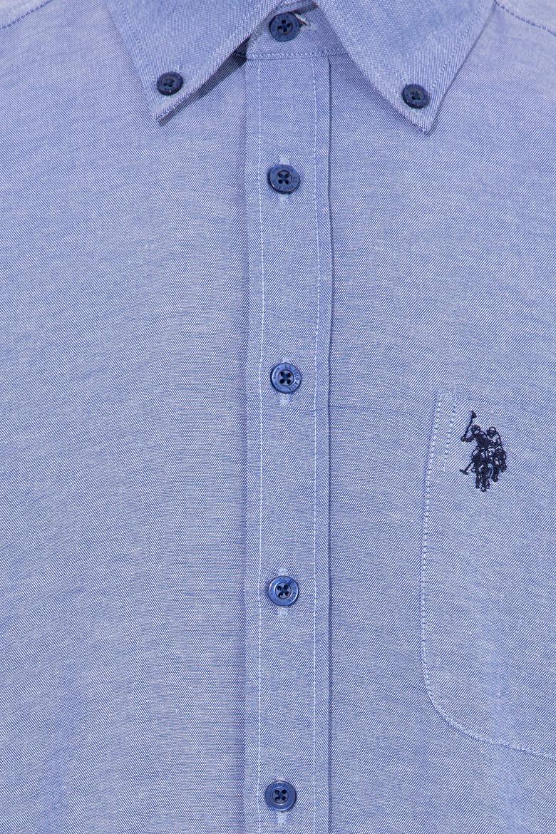 Erkek Mavi Kısa Kollu Gömlek - 50249518040