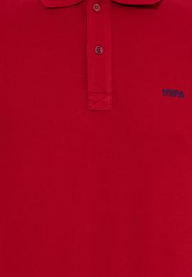 Erkek Bordo Polo Yaka Basic T-Shirt - 50251701203