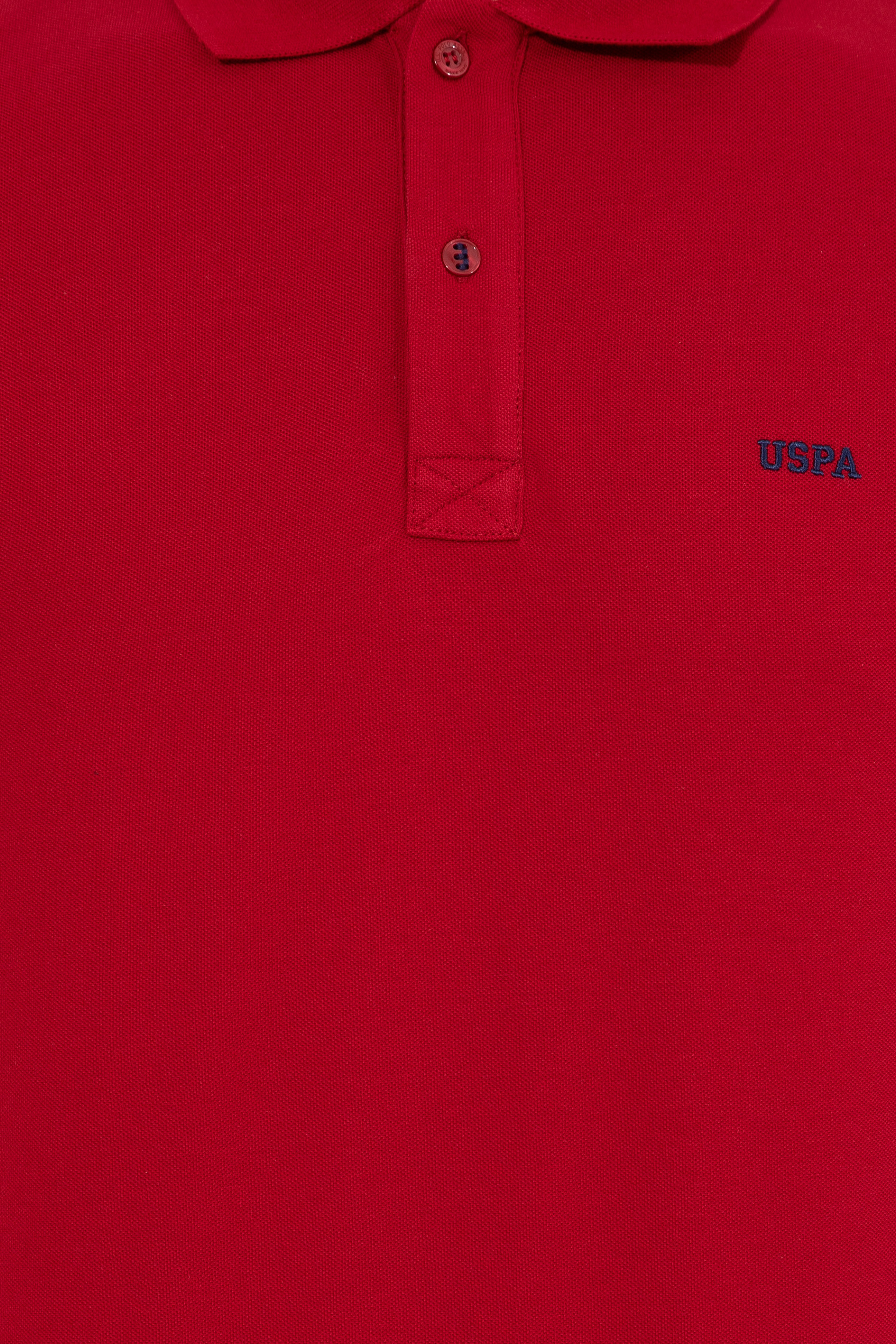 Erkek Bordo Polo Yaka Basic T-Shirt - Image 6