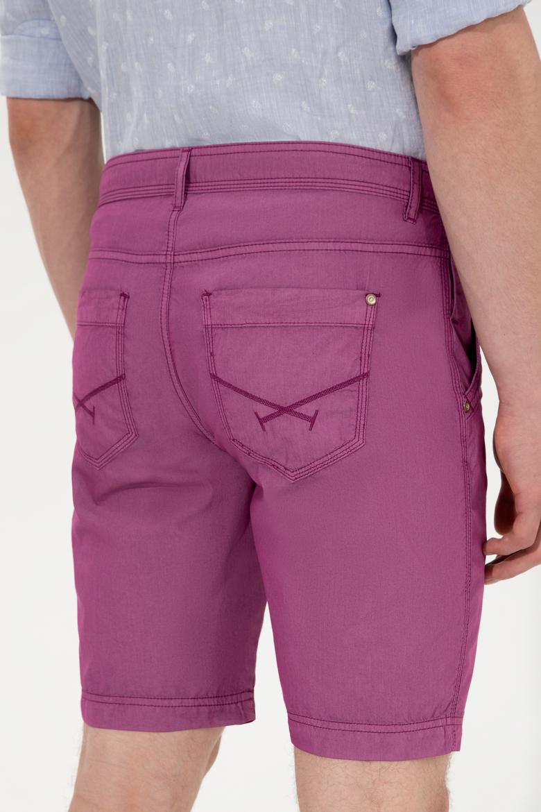 Erkek Menekşe Dokuma Şort - 50246101023