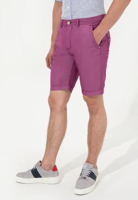 Erkek Menekşe Dokuma Şort - 50246101023