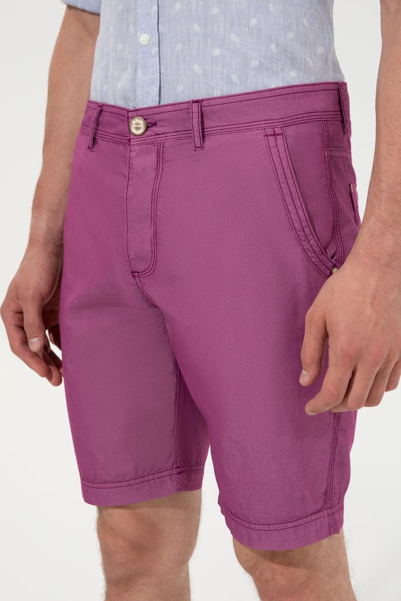 Erkek Menekşe Dokuma Şort - 50246101023