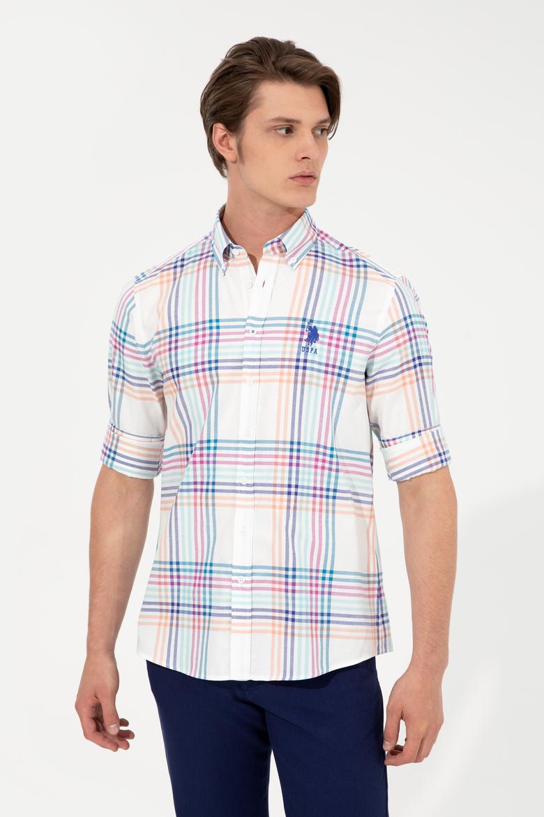 Erkek Menekşe Uzun Kollu Gömlek - 50246332033