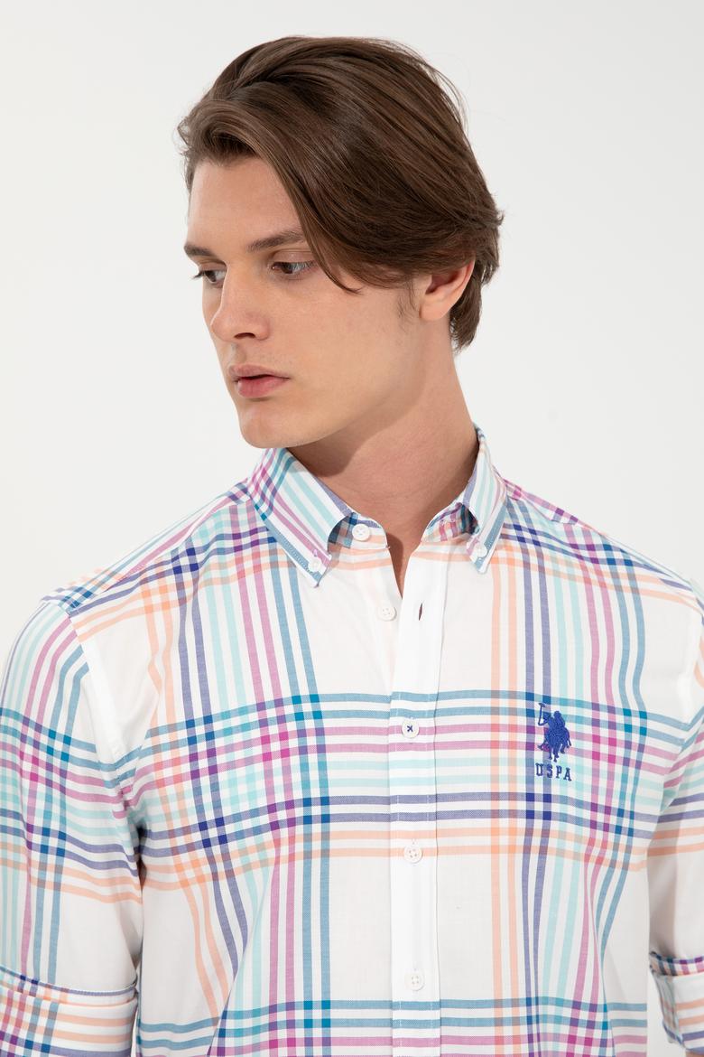 Erkek Menekşe Uzun Kollu Gömlek - 50246332033