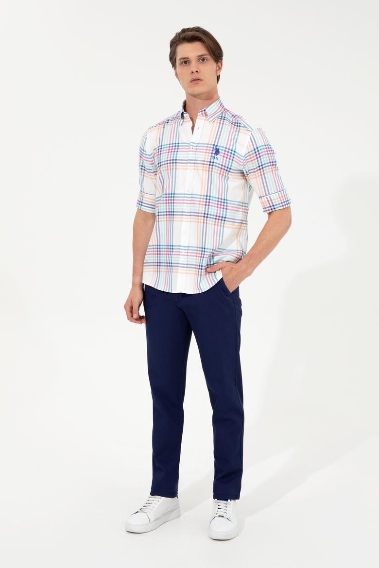 Erkek Menekşe Uzun Kollu Gömlek - 50246332033