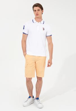 Erkek Turuncu Dokuma Şort - 50246075029