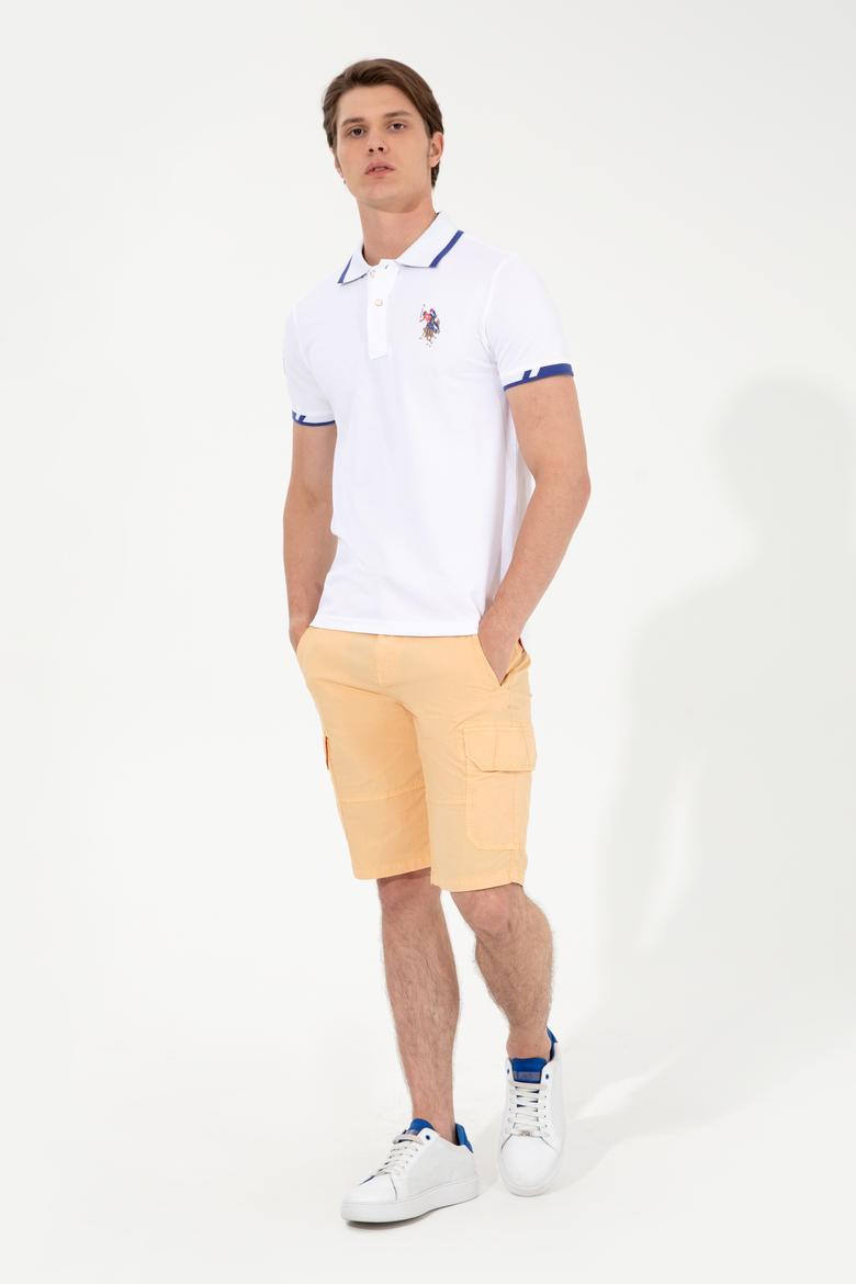 Erkek Turuncu Dokuma Şort - 50246075029