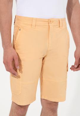 Erkek Turuncu Dokuma Şort - 50246075029