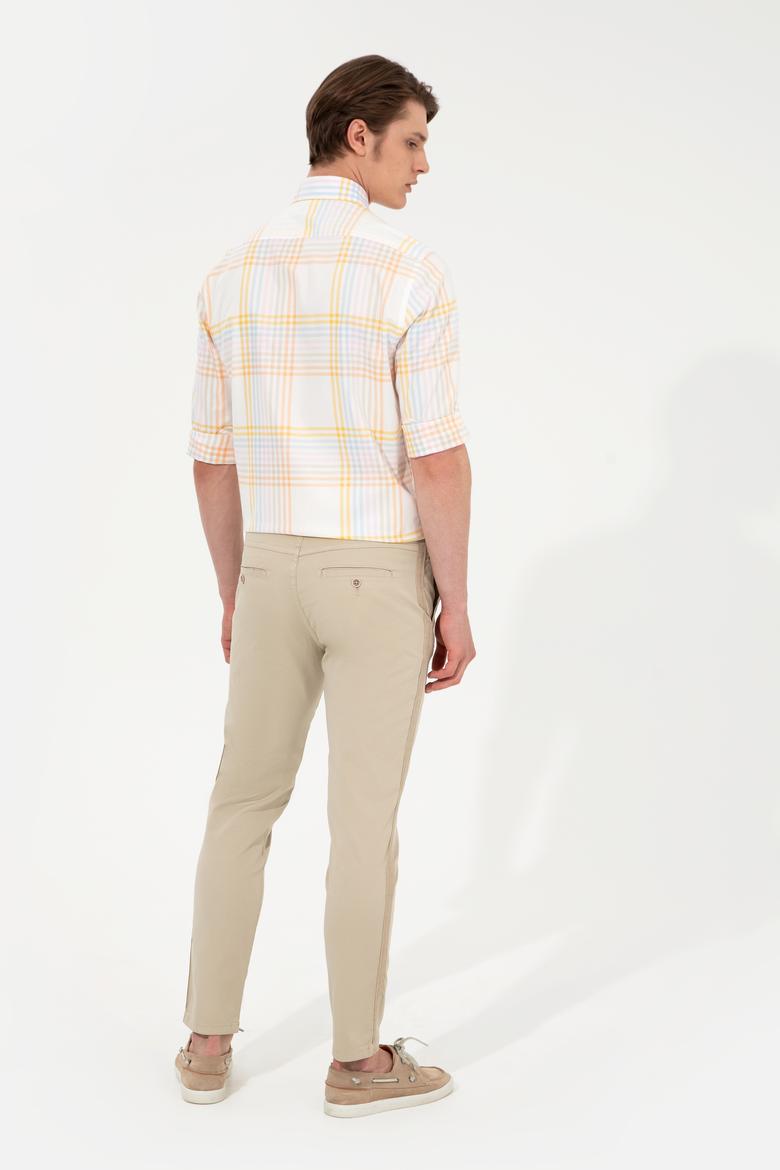 Erkek Haki Kanvas Pantolon - 50246113015