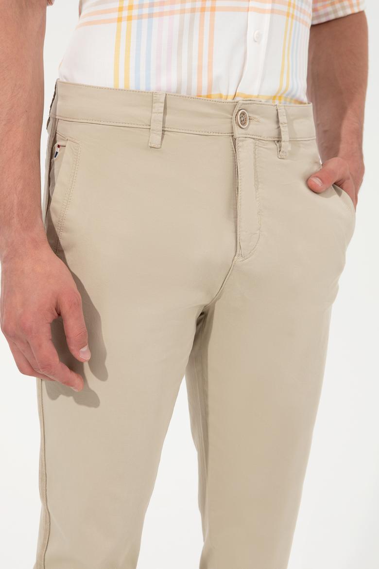 Erkek Haki Kanvas Pantolon - 50246113015