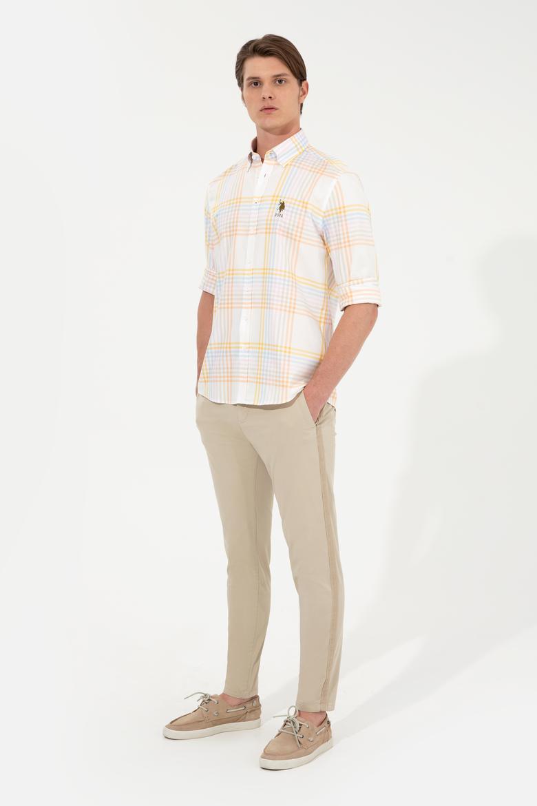 Erkek Haki Kanvas Pantolon - 50246113015