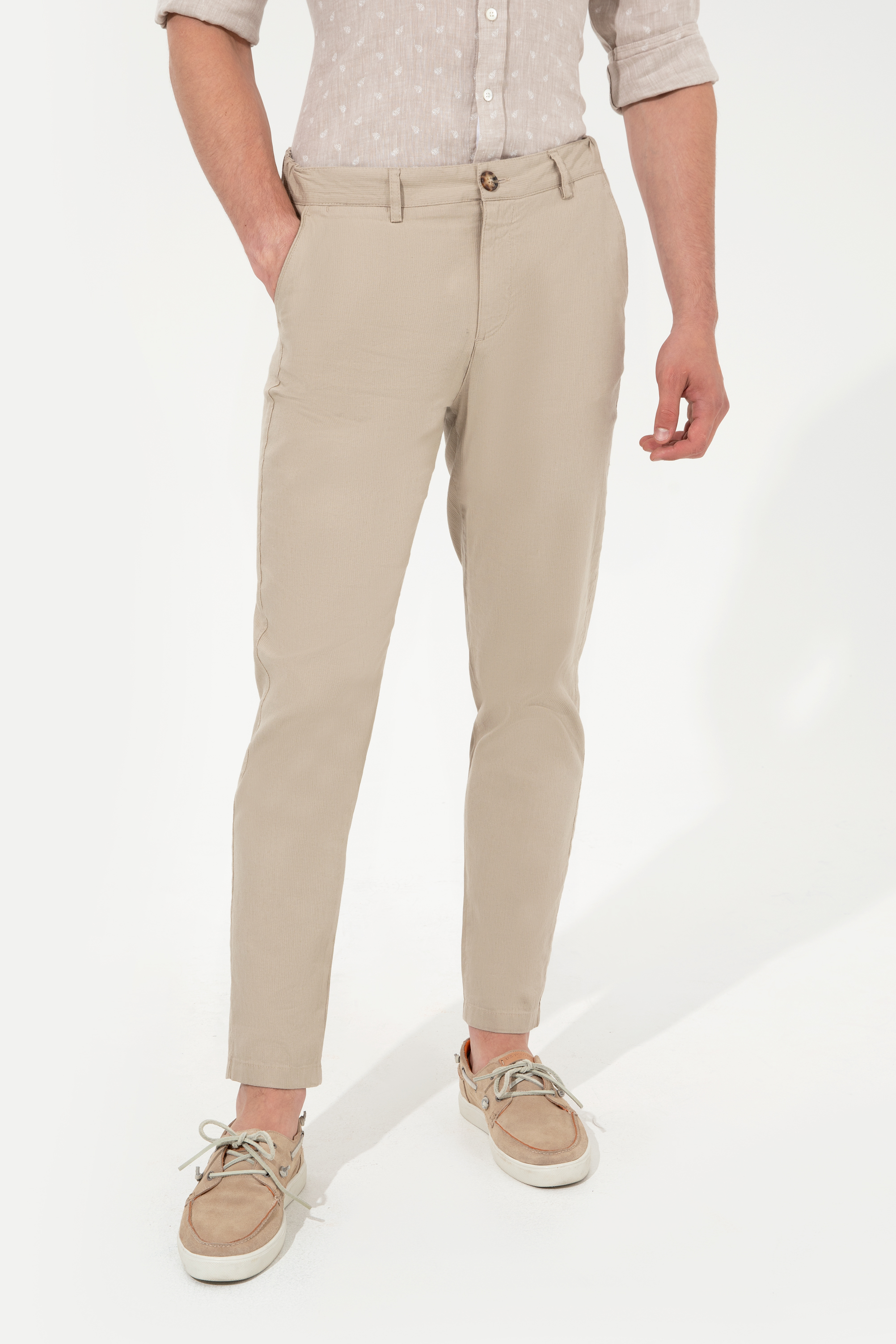 Erkek Haki Chinos