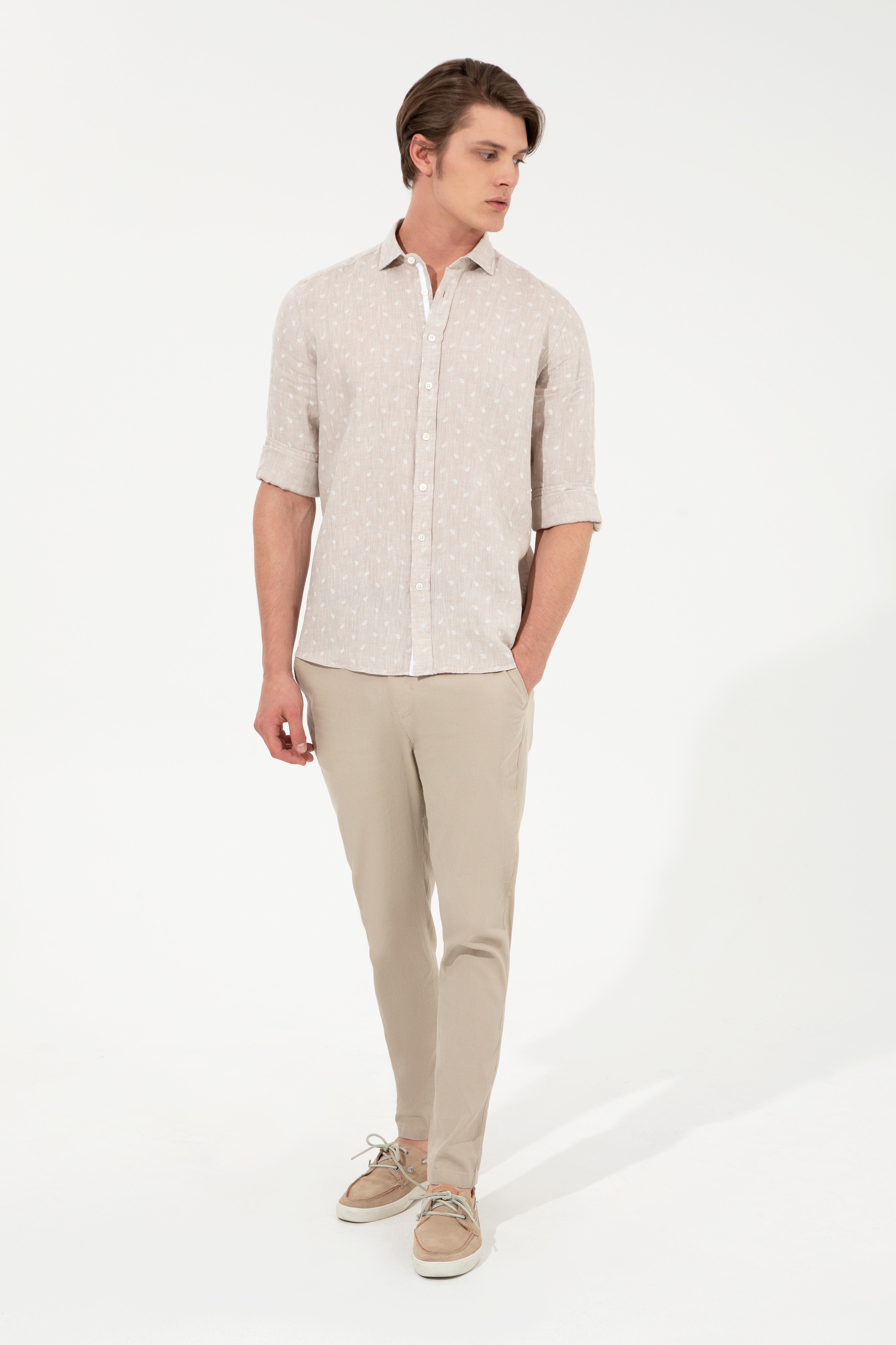 Erkek Haki Chinos - Image 3