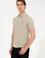 Erkek Haki Basic Polo Yaka Tişört