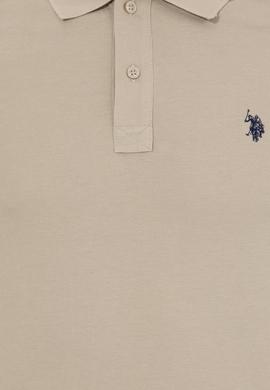 Erkek Haki Basic Polo Yaka Tişört - 50249149076