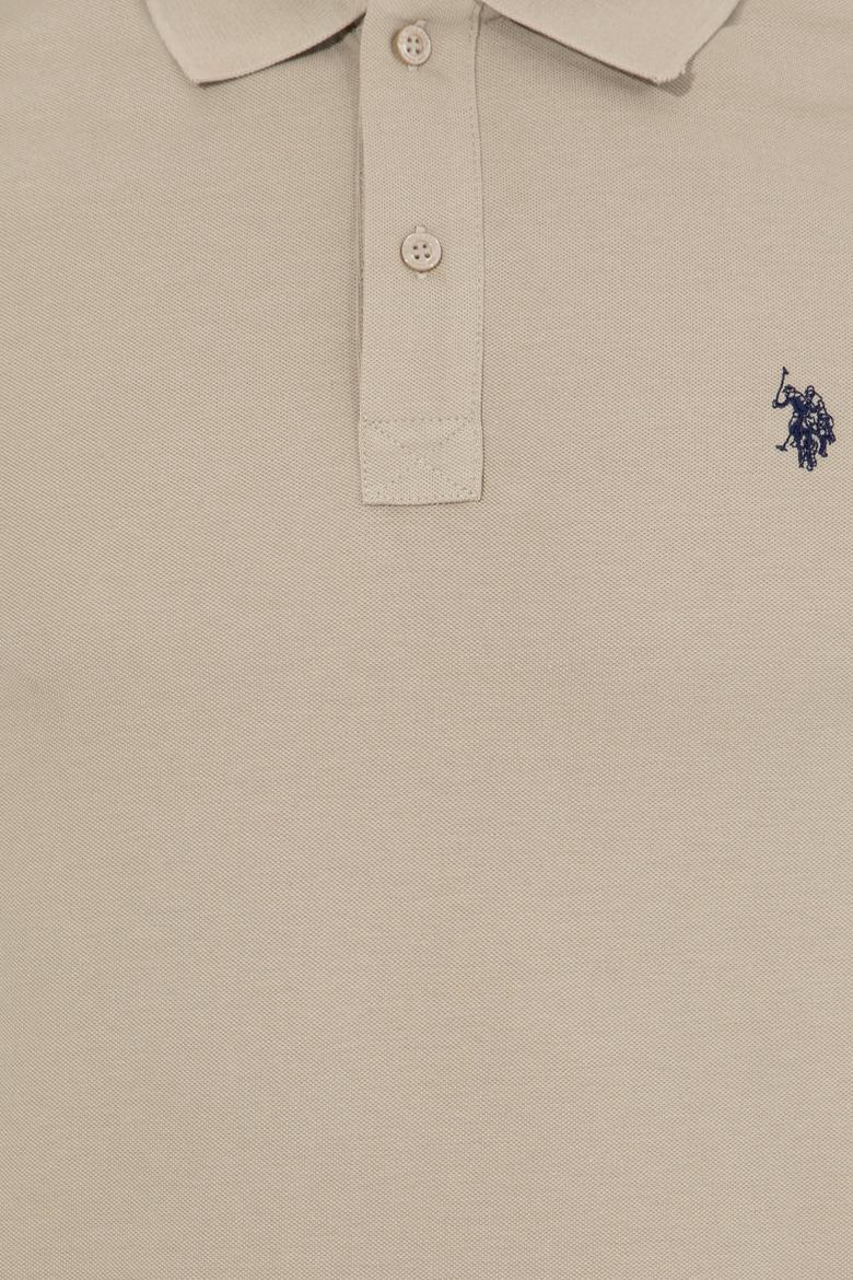 Erkek Haki Basic Polo Yaka Tişört - 50249149076