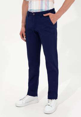 Erkek Lacivert Kanvas Pantolon - 50246098018