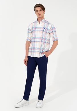 Erkek Lacivert Kanvas Pantolon - 50246098018