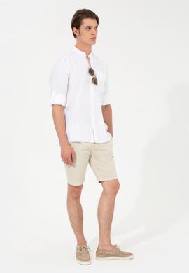 Erkek Taş Dokuma Şort - 50246116042