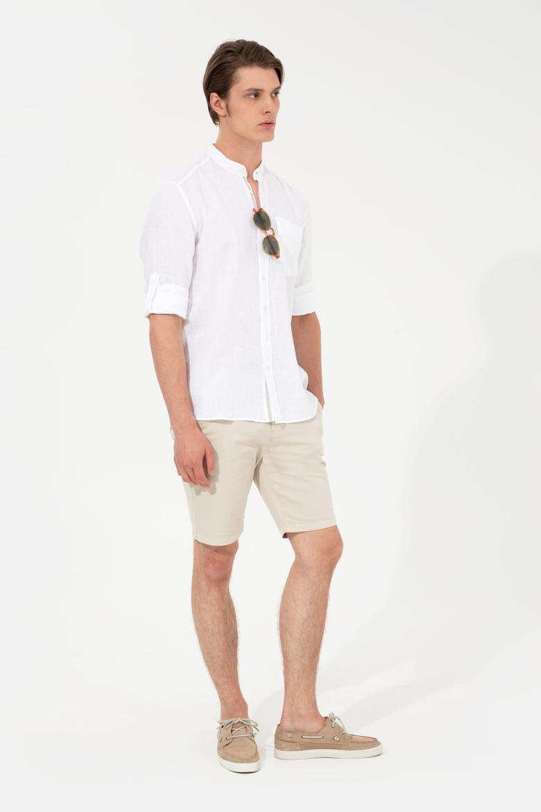 Erkek Taş Dokuma Şort - 50246116042