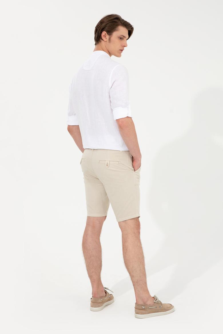 Erkek Taş Dokuma Şort - 50246116042